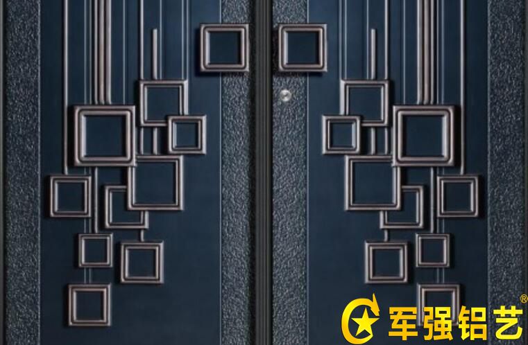 别墅双开门图案